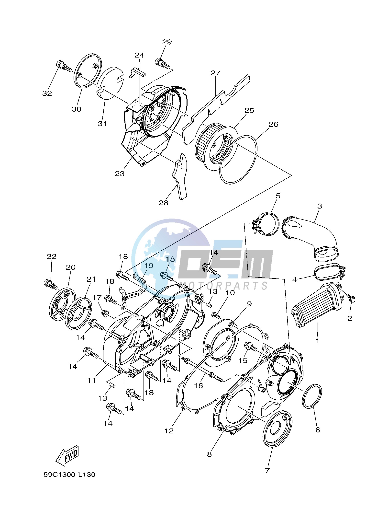 CRANKCASE COVER 2