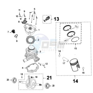 FIGHT 3 LCIB drawing CRANKSHAFT AND CYLINDER