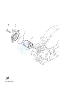 WR250R (BN32 BN31 BN33) drawing OIL CLEANER