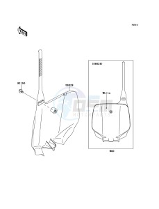 KX85/KX85-<<II>> KX85ADF EU drawing Accessory