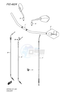 GSR750 ABS EU drawing HANDLEBAR