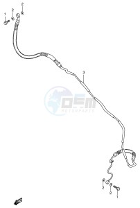 VS600GL (E2) INTRUDER drawing CLUTCH HOSE