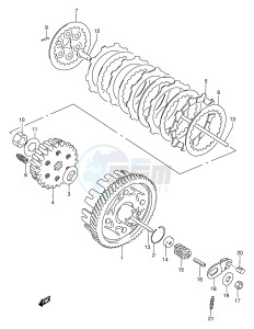 AX100 (E94) drawing CLUTCH