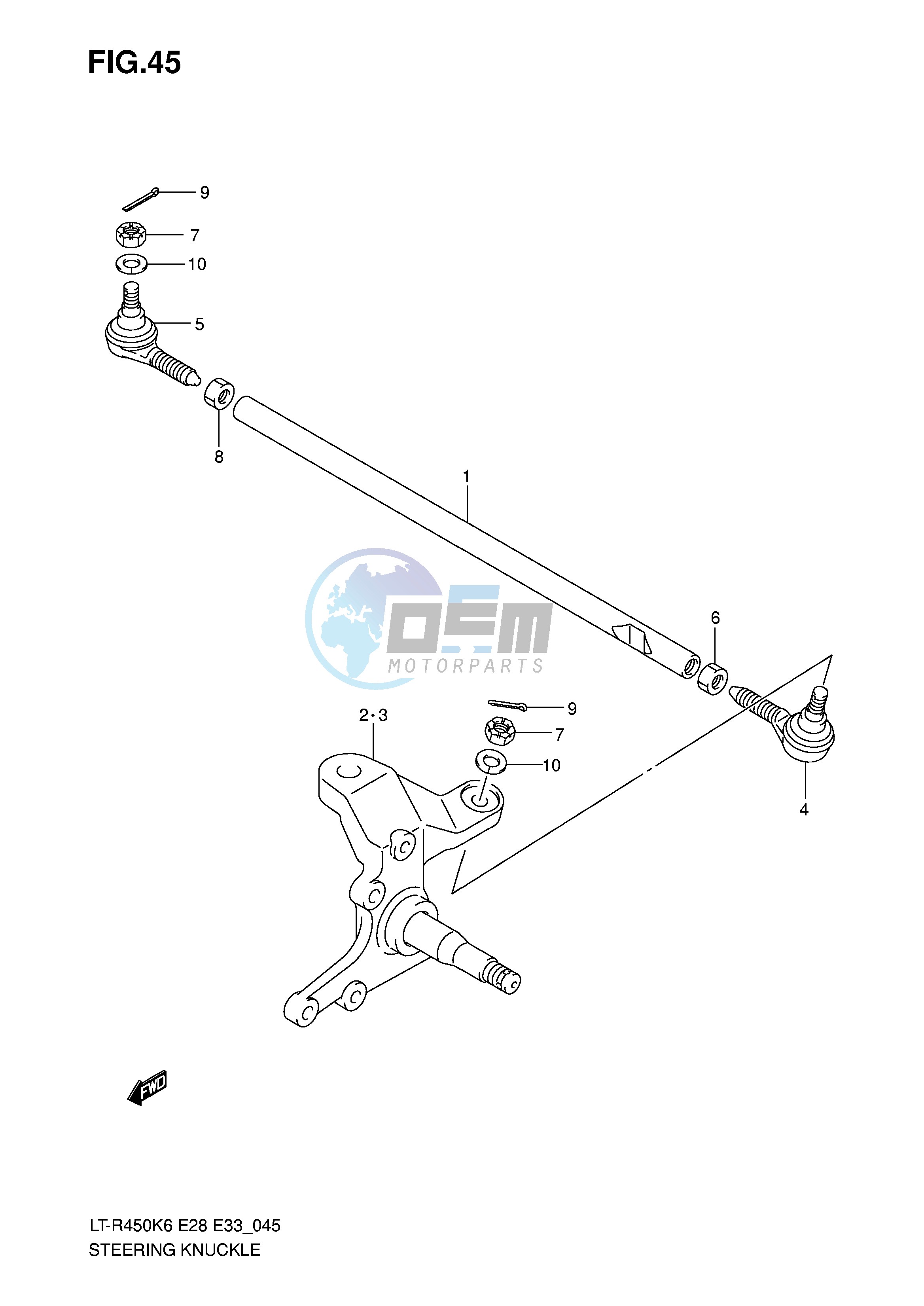 STEERING KNUCKLE