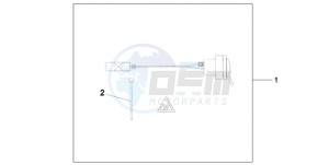 XL1000VA9 Europe Direct - (ED / ABS) drawing 12V DC SOCKET