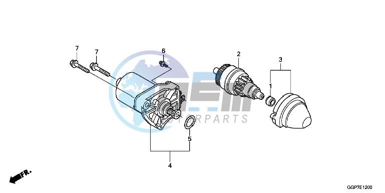 STARTING MOTOR (YUHUAN AVIATION MACHINARY)