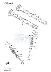 GSX-S1000F ABS EU drawing CAMSHAFT VALVE