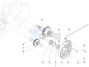 Liberty 50 iGet 4T 3V-2015-2017 (EMEA) drawing Reduction unit