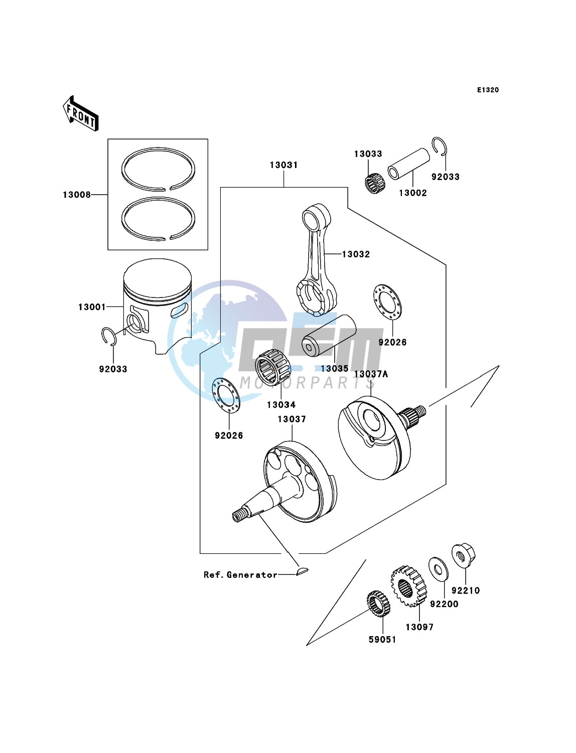 Crankshaft/Piston(s)