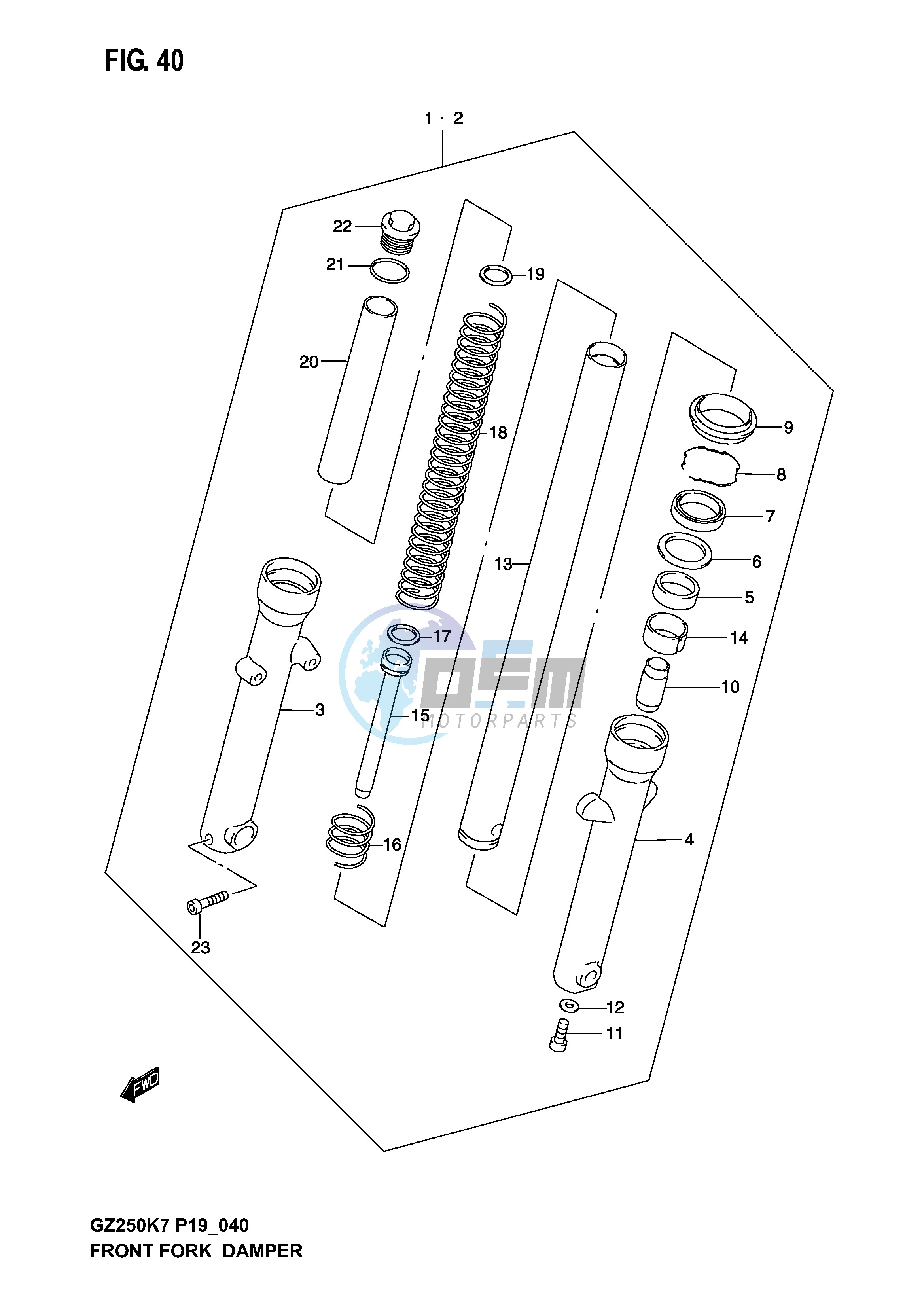 FRONT FORK DAMPER