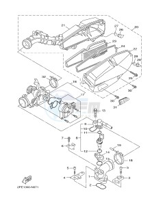 XC125R YW125 SKYLINER S (2PE2) drawing INTAKE