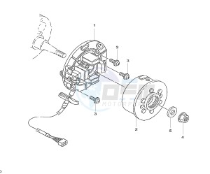 YZ LC 250 drawing GENERATOR