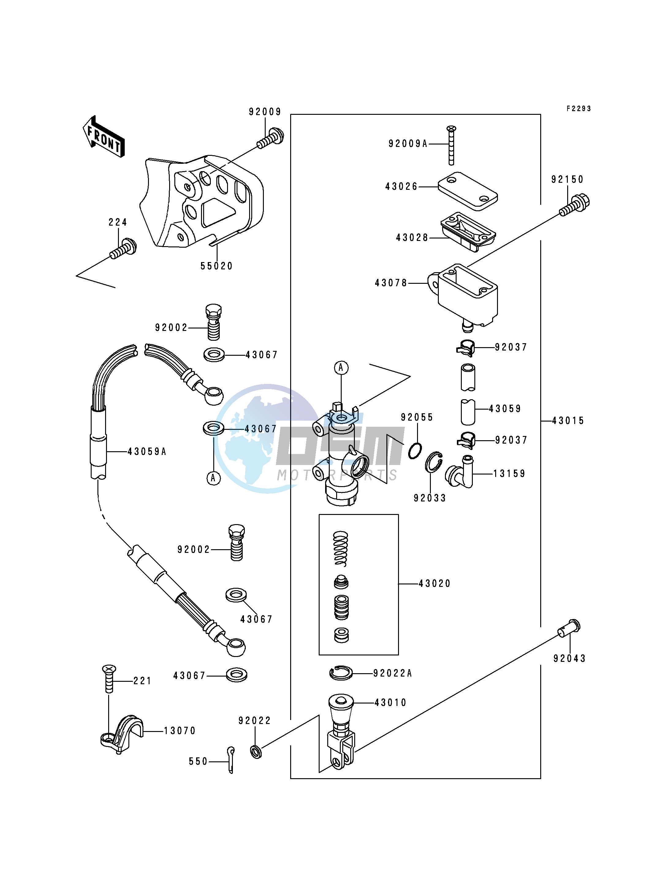 REAR MASTER CYLINDER