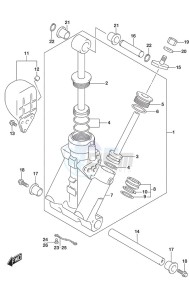 DF 175 drawing Trim Cylinder