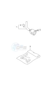 DF 9.9B drawing Remocon Cable Electric Starter