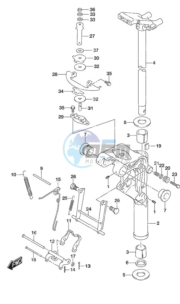 Swivel Bracket Non-Remote Control