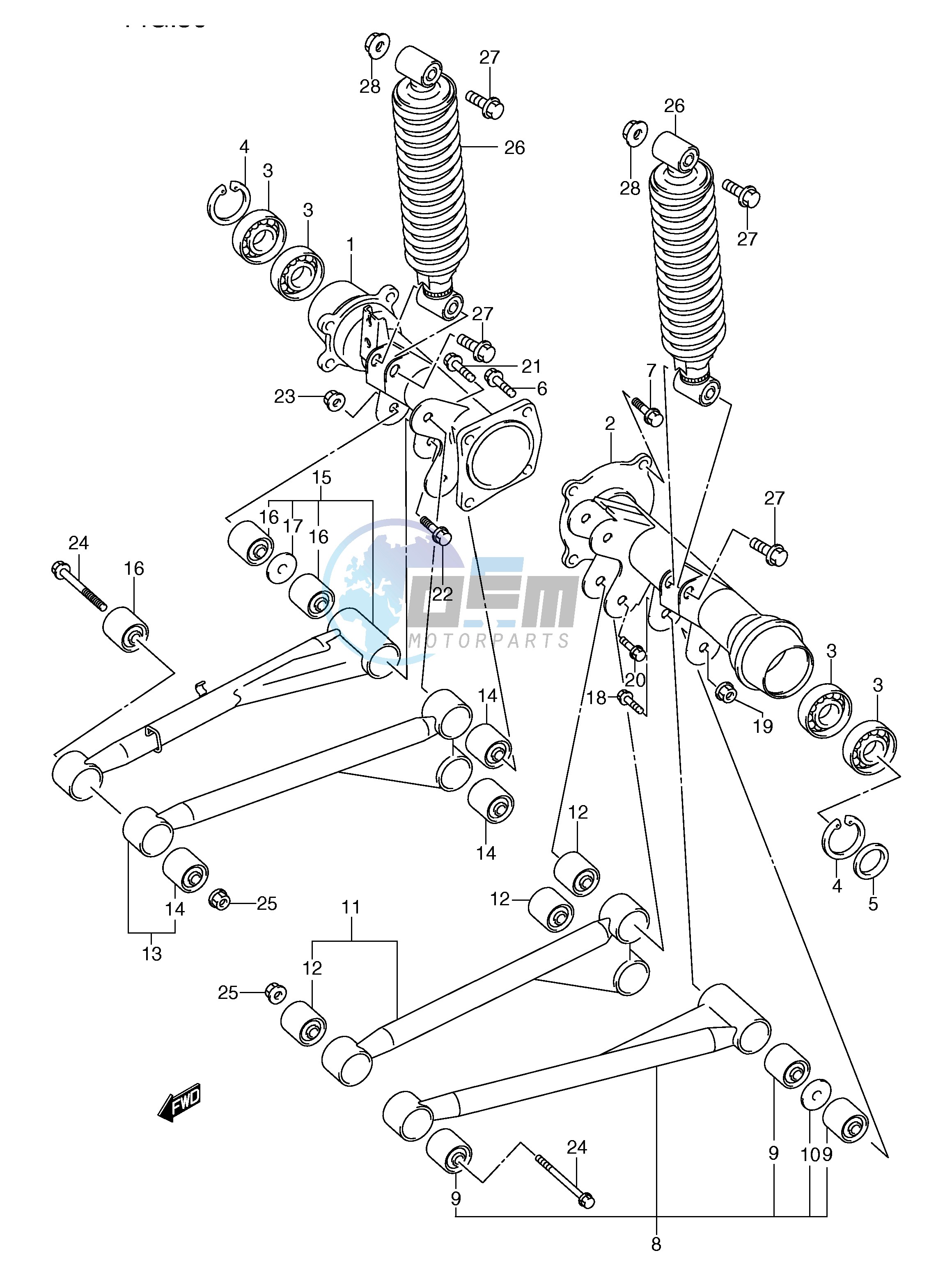 REAR AXLE HOUSING