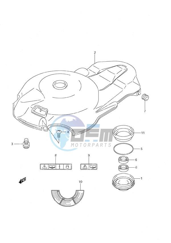 Under Oil Seal Housing