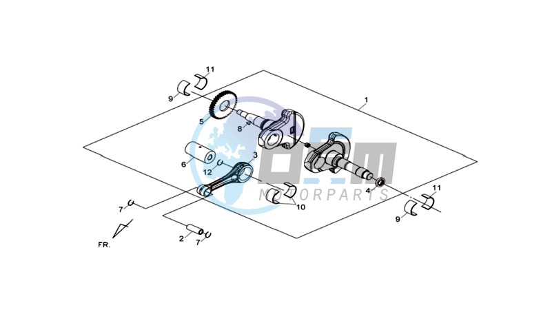 CRANKSHAFT / PISTON / PISTON RING