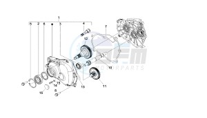 SONAR - 125 CC VTHLS1A1A 4T drawing GEAR, REDUCTION