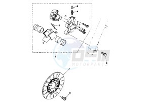 YA R AXIS 50 drawing FRONT BRAKE CALIPER