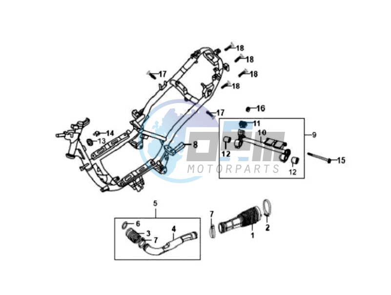 FRAME / ENGINE MOUNT