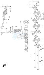 DF 25A drawing Camshaft