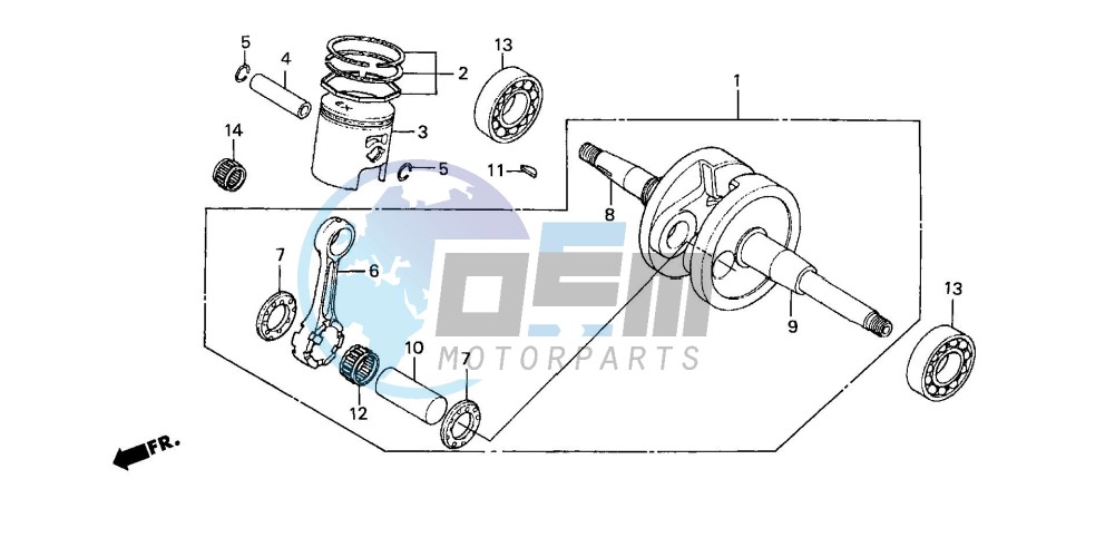 CRANKSHAFT/PISTON