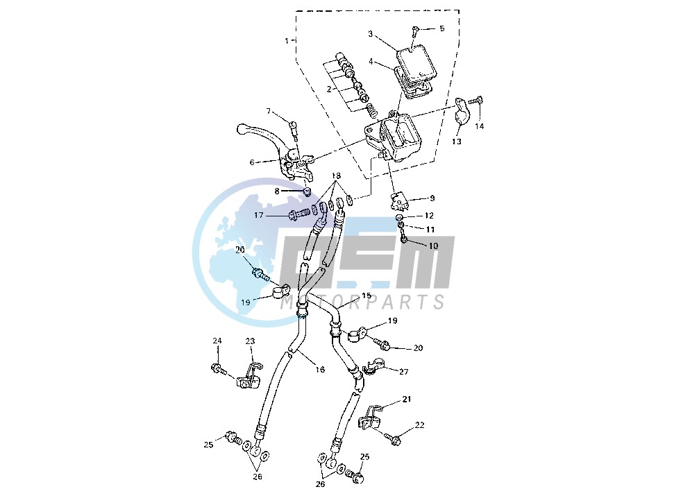 FRONT MASTER CYLINDER