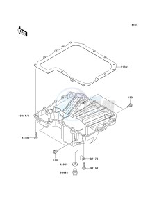 ZR 750 L [Z750 AU] (L7F-L8F) L8F drawing OIL PAN