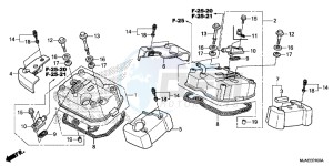 VT750SE Shadow E drawing CYLINDER HEAD COVER