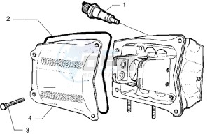 X9 500 drawing Cylinder head cover