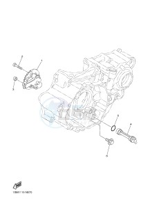 YZ250F (1SM5 1SM6 1SM7 1SM8) drawing OIL PUMP