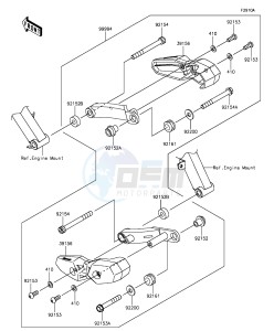 Z1000 ZR1000FFF FR GB XX (EU ME A(FRICA) drawing Accessory(Shroud Slider)