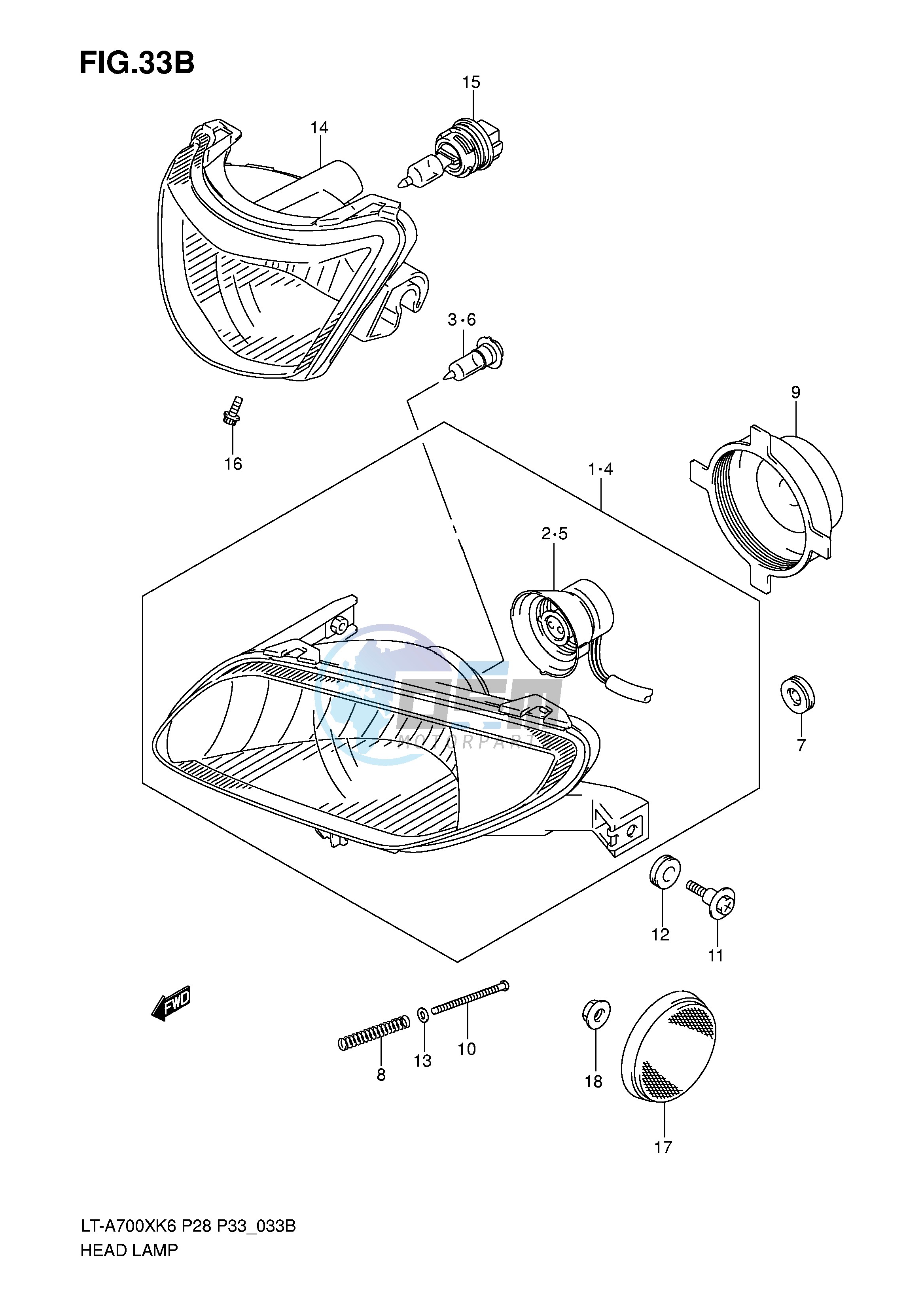 HEADLAMP (MODEL K7)