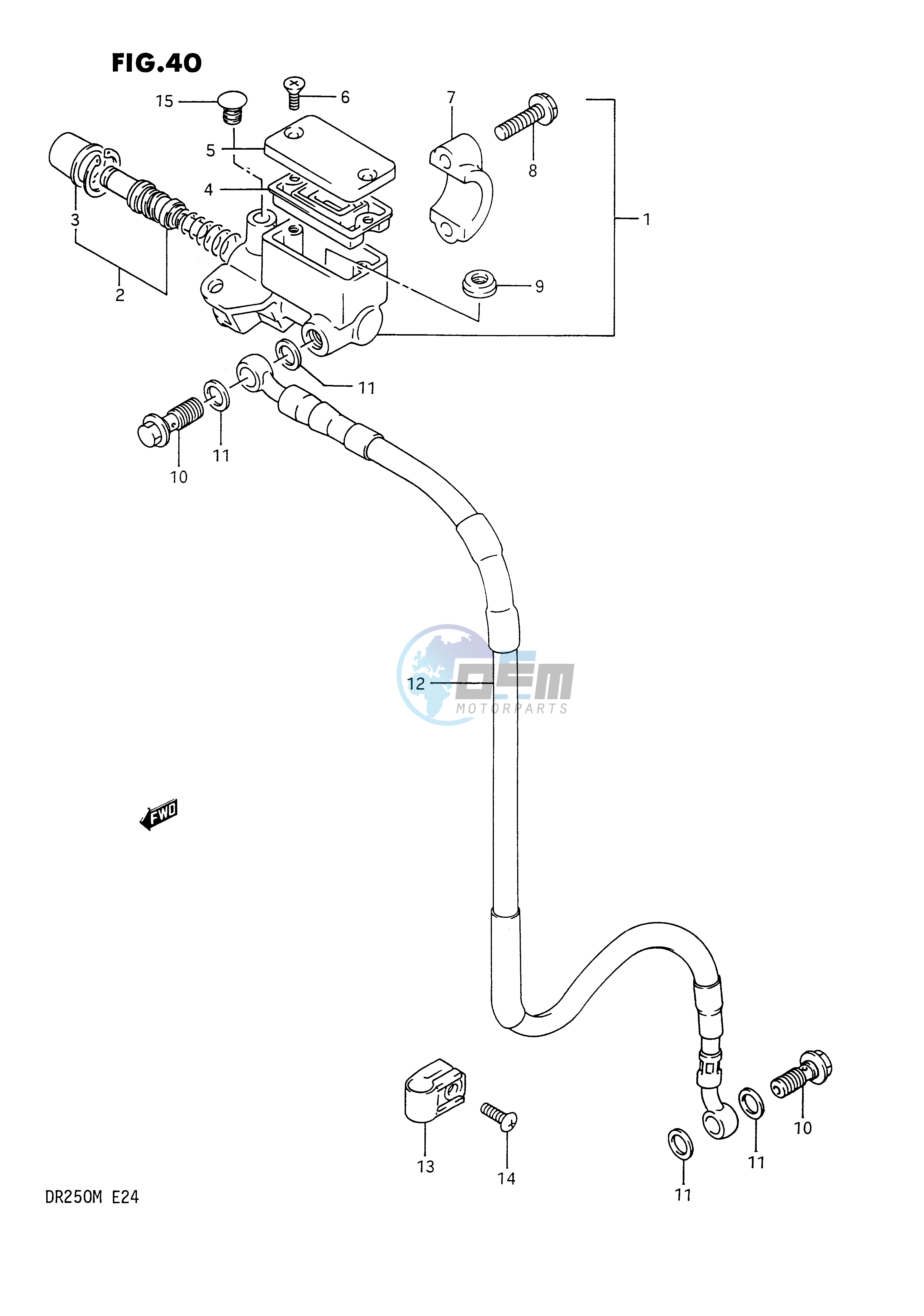 FRONT MASTER CYLINDER