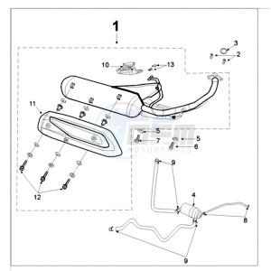 VIVA 3 L 50 4T A SIXTIES drawing EXHAUST