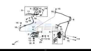 GTS 300I ABS (LN30W9-EU) (L7-M0) drawing FR. BRAKE / GTS 300I ABS (LN30W9-EU) (L7-M0)