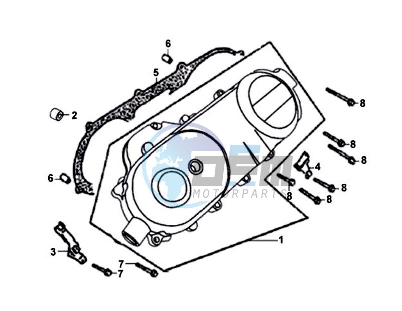 CRANKCASE LEFT