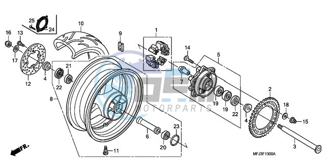 REAR WHEEL