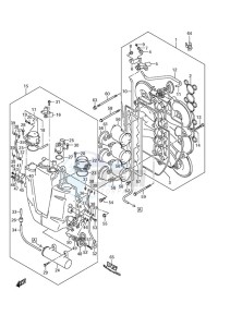 DF 250 drawing Throttle Body