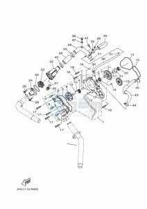 YXZ1000ET YXZ1000R SS (BASN) drawing WATER PUMP