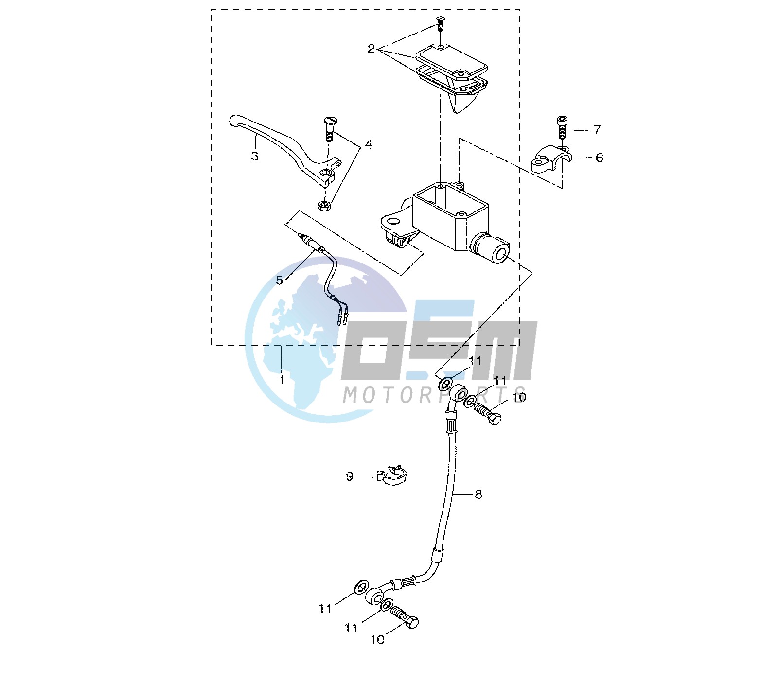 FRONT MASTER CYLINDER