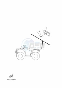 YFM450FWB KODIAK 450 (BHS1) drawing ELECTRICAL 2