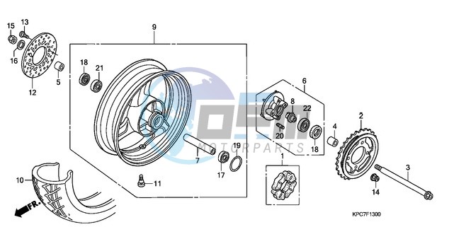 REAR WHEEL