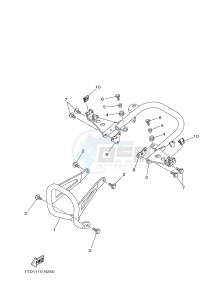 YFZ450R YFZ45YSXG (1TDN) drawing GUARD