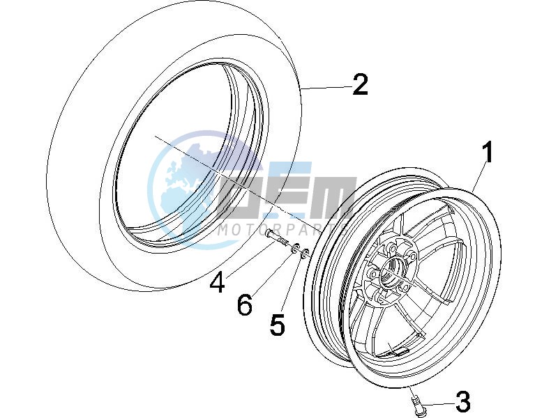 Front wheel