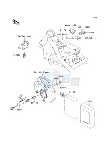 VN 1500 L [VULCAN 1500 NOMAD FI] (L2-L4) [VULCAN 1500 NOMAD FI] drawing FUEL INJECTION