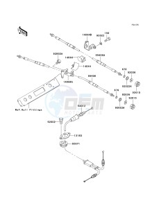 JT 1100 F [1100 STX D.I.] (F1-F2) [1100 STX D.I.] drawing CABLES