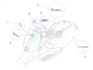 PRIMAVERA 50 4T-3V NOABS E4 (APAC) drawing Plates - Emblems